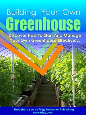 cover image of Building Your Own Greenhouse